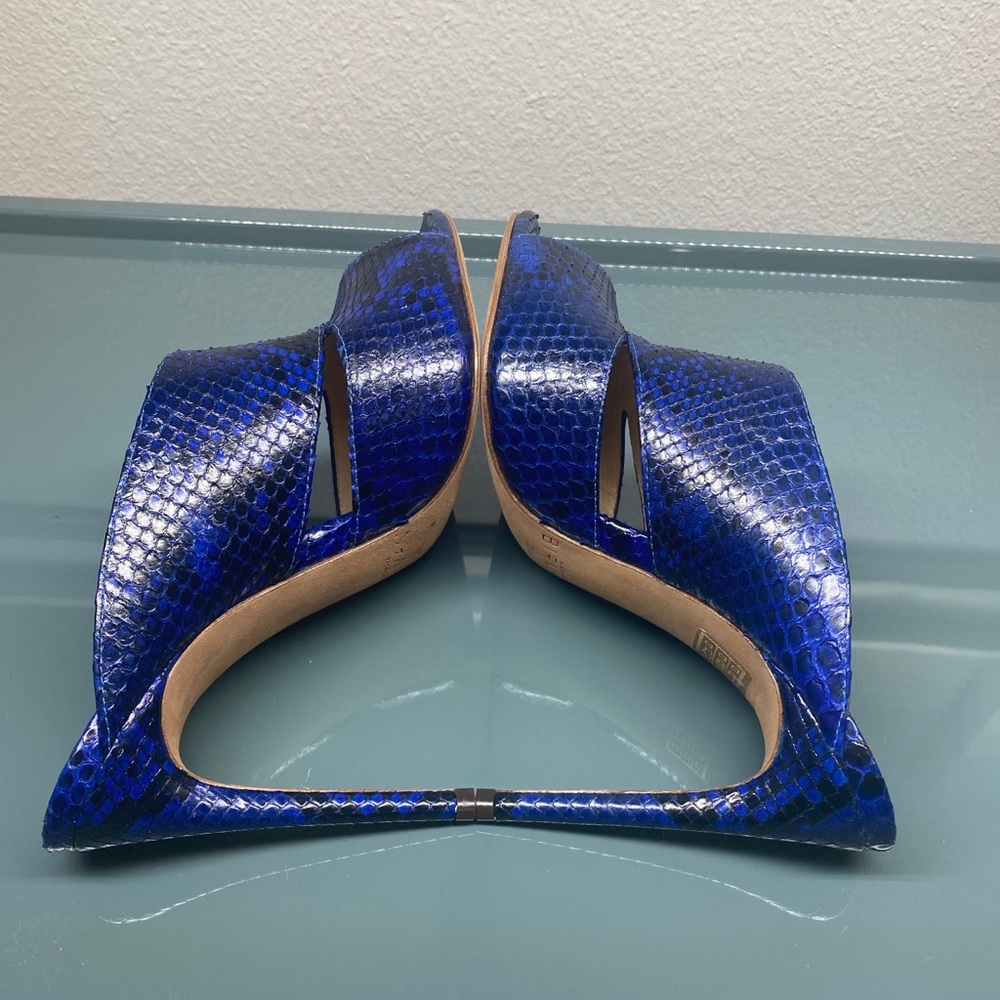 Alexandre Birman Python Mules - image 3